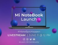 XIAOMI MI NOTEBOOK TO LAUNCH TODAY AT 12 PM IN INDIA