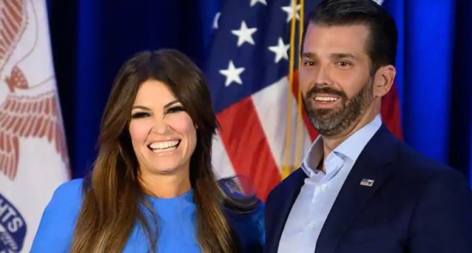 Donald Trump Junior’s girlfriend tests coronavirus positive