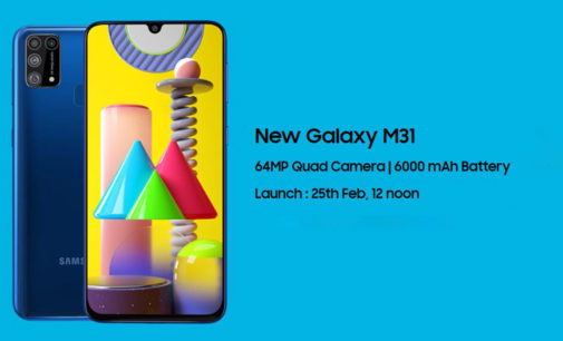 Samsung Galaxy M31s coming with 6000mAh battery and 64MP camera