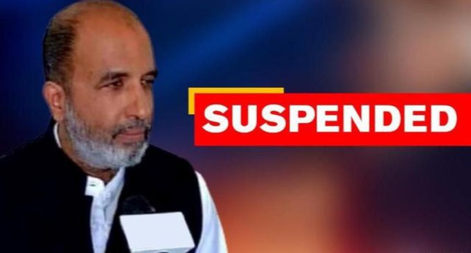 Congress suspends Sanjay Jha