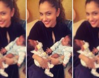 Ankita Lokhande welcomes twins Abeer and Abeera to family