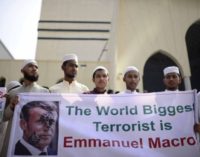 Anti-France protests in Mumbai: Police remove posters slamming Emmanuel Macron