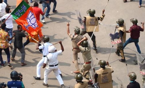 Bengal BJP’s ‘March to Nabanna’ turns violent