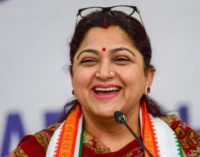 Khushbu Sundar submits resignation to Sonia, likely to join BJP