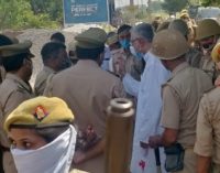 UP Cops Push Derek O’Brien To Ground, Manhandle Women MPs In Hathras Row