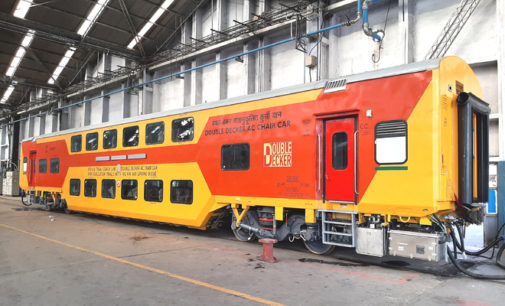 Indian Railways rolls out double-decker coach which can run at 160 kmph speed