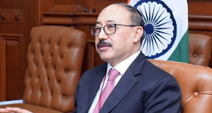 Foreign Secretary Harsh Vardhan Shringla Arrives In Nepal