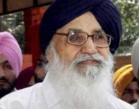 Parkash Singh Badal returns Padma Vibhushan to protest ‘betrayal of farmers’